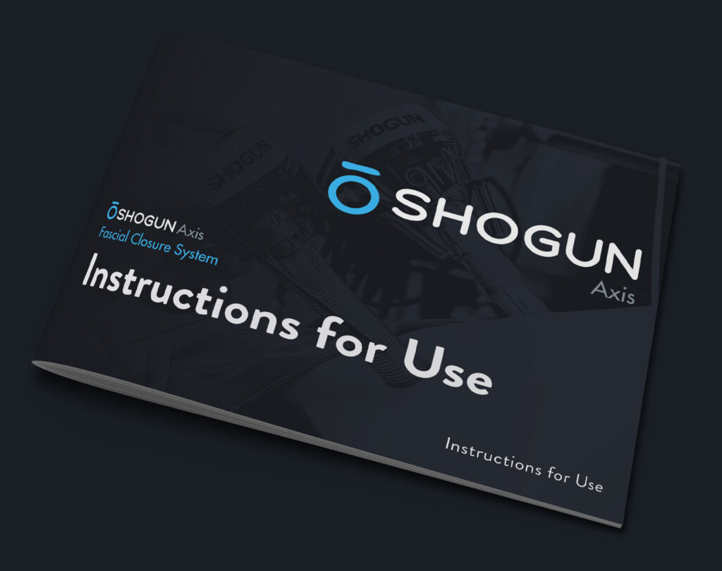 Shogun IFU Cover Only on Raisin